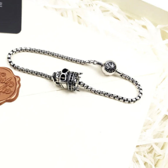 The Kami of Death Shinigami King 925 Sterling Silver Bracelet