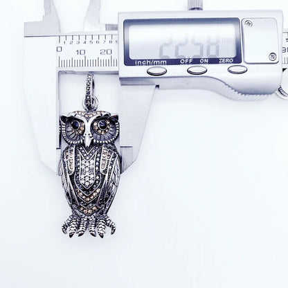The White Owl 925 Sterling Silver Pendant