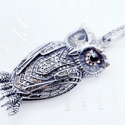 The White Owl 925 Sterling Silver Pendant
